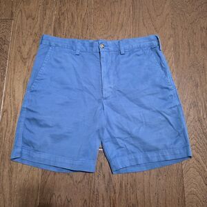Polo Ralph Lauren Straight Fit Blue Salinger Chino Shorts Mens Size 32